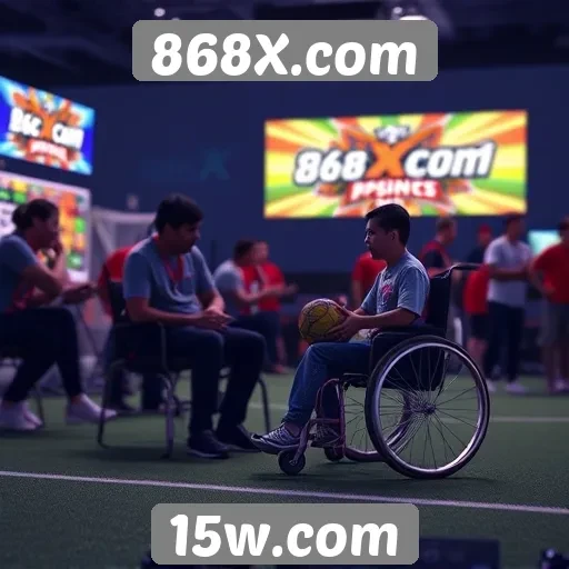 Acessibilidade no site de jogos 868X.com