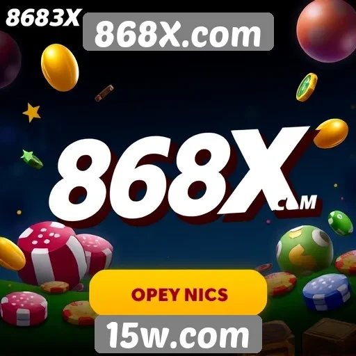 868X.com apresenta nova plataforma de jogos online
